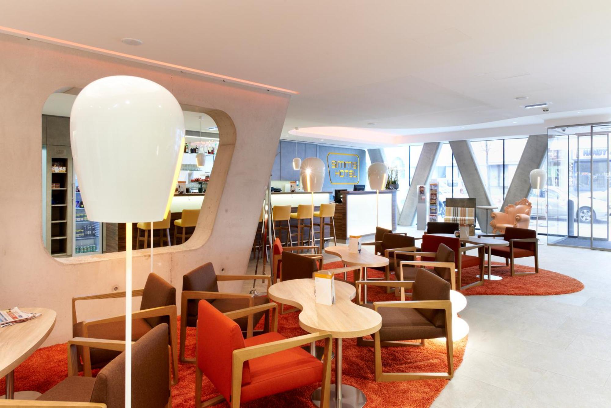 Simm'S Hotel - Cityhotel Next To Metro U3 Виена Ресторант снимка